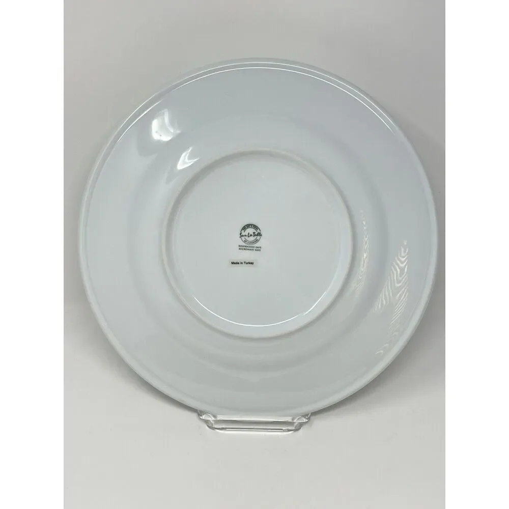 Sur La Table Bistro Service Charger Wide Rimmed Dinner Chop Plate 12.5